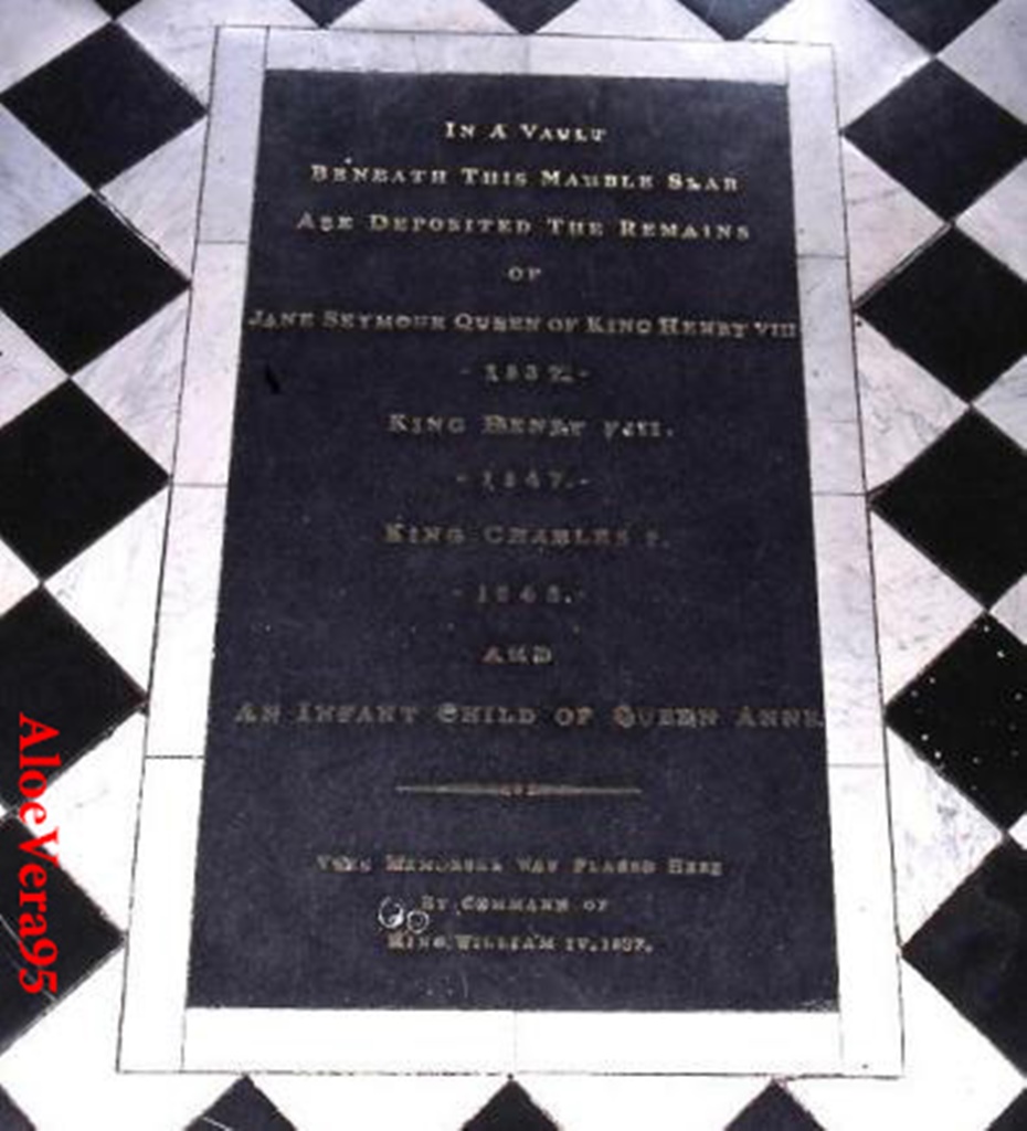 Tomb of Henry VIII, Jane Seymour and Charles I